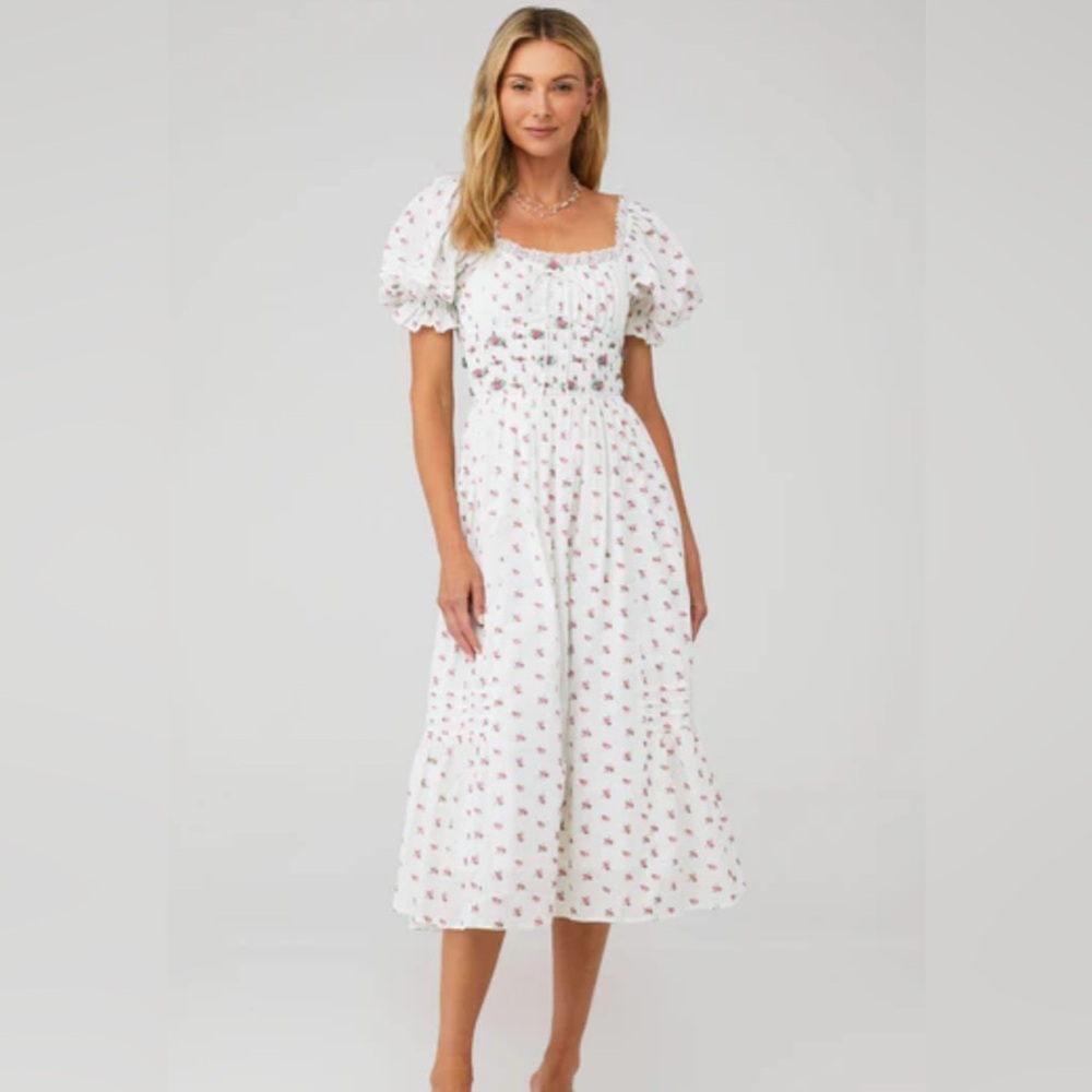 For Love And Lemons Guisti Midi Dress - Picture 1 of 5